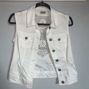 Sleeveless Jean Jacket